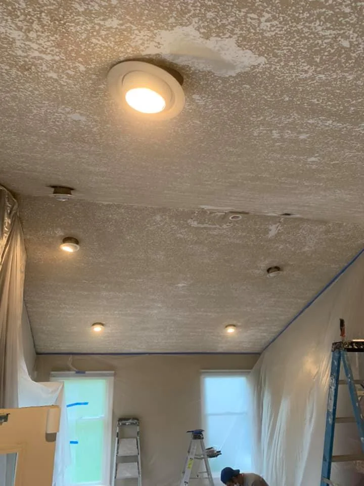 popcorn ceiling removal